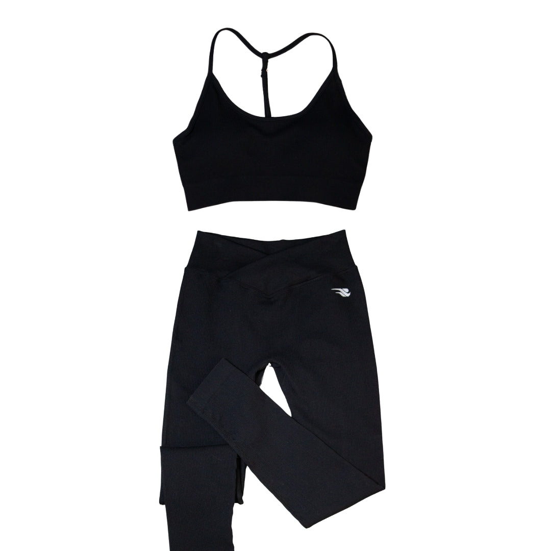 Regular Leggins High Waisted Set